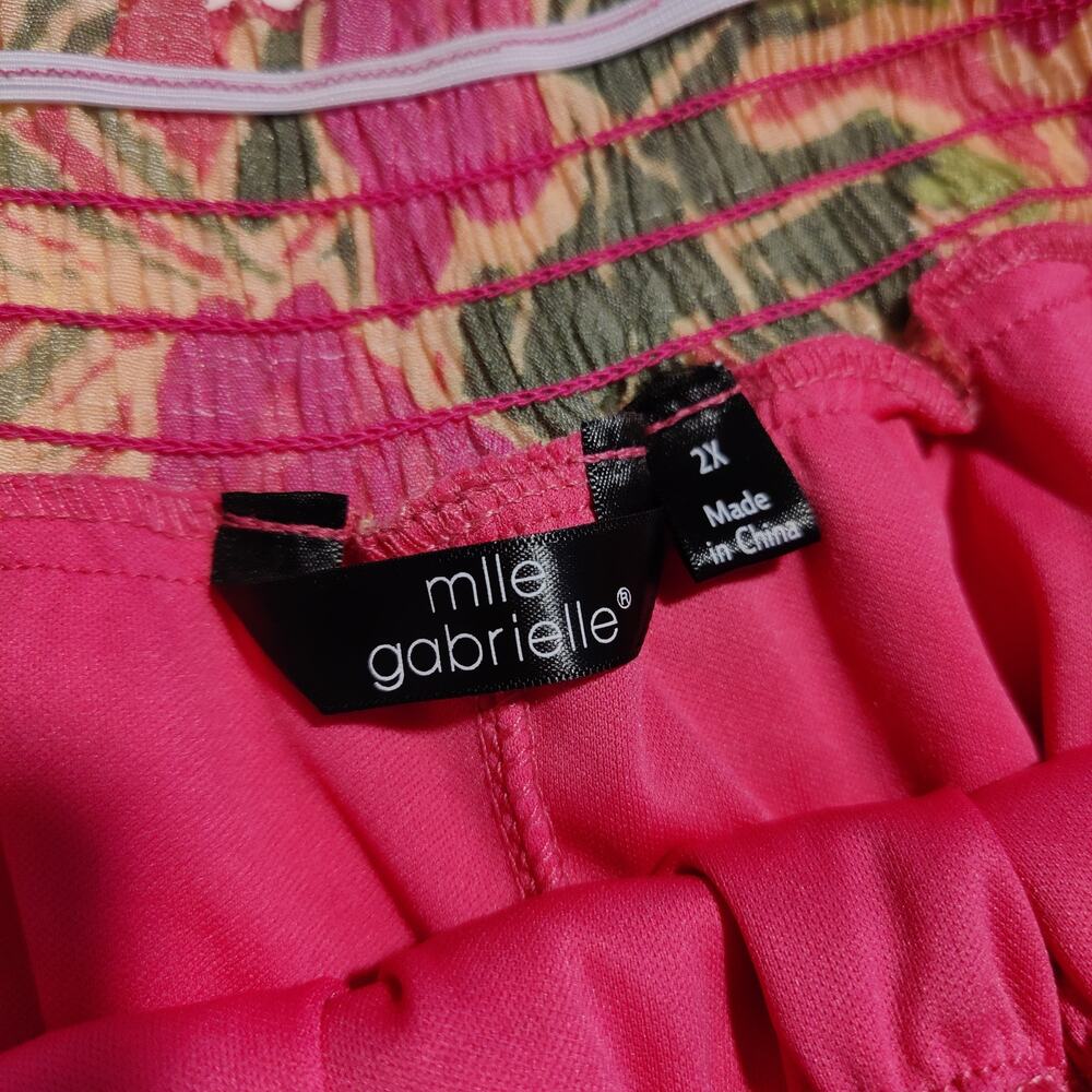 Off Shoulder Bell Sleeve Dress 2X Resort Vacation Boho Coastal - Picture 7 of 8